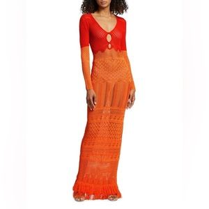 Ronny Kobo Knit maxi dress